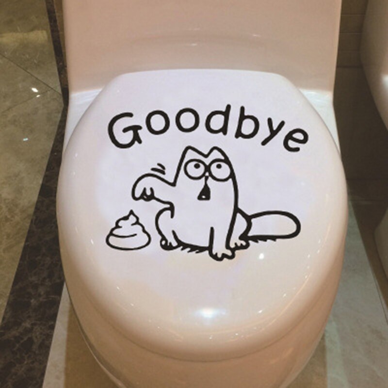 Novelty Bathroom Decoration Stickers