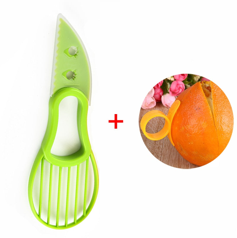 3 In 1 Avocado Slicer, Corer & fruit Peeler and Cutter