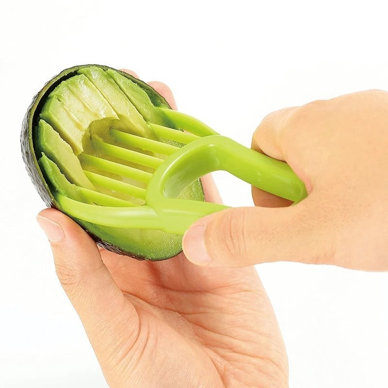 3 In 1 Avocado Slicer, Corer & fruit Peeler and Cutter