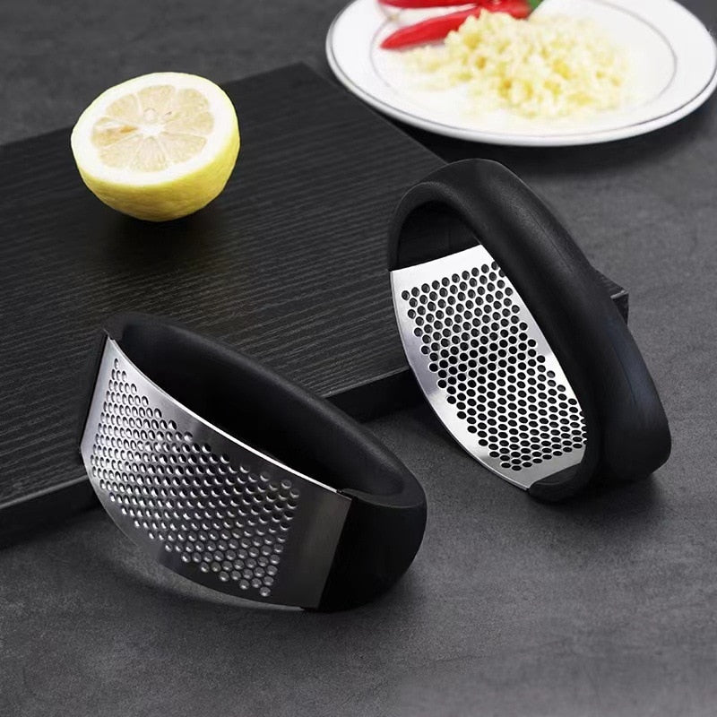 Stainless Steel Garlic Press Manual Garlic Mincer Chopping