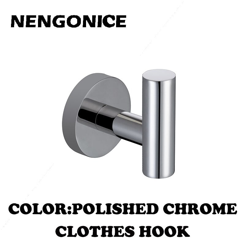 Stainless Steel Brushed Black Polished Towel Bathroom Accessories