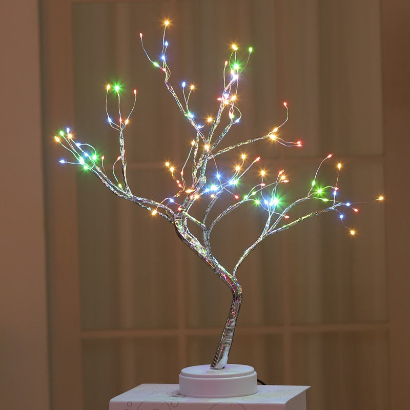 Tree Light, Easter Day Gift,DIY Artificial Tree Lamp for Bedroom