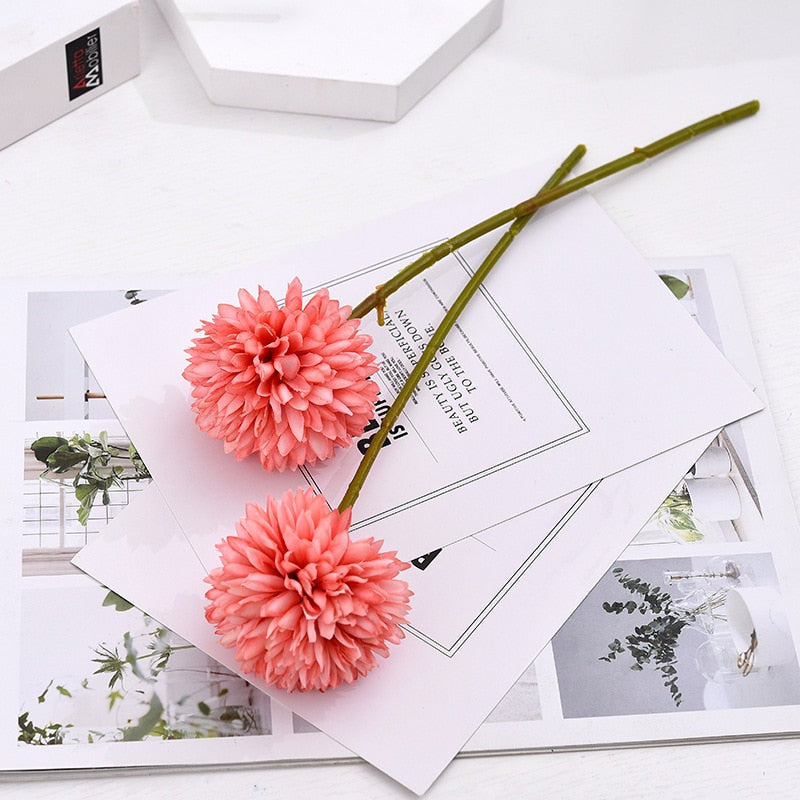 Dandelion Ball Chrysanthemum Artificial Flower