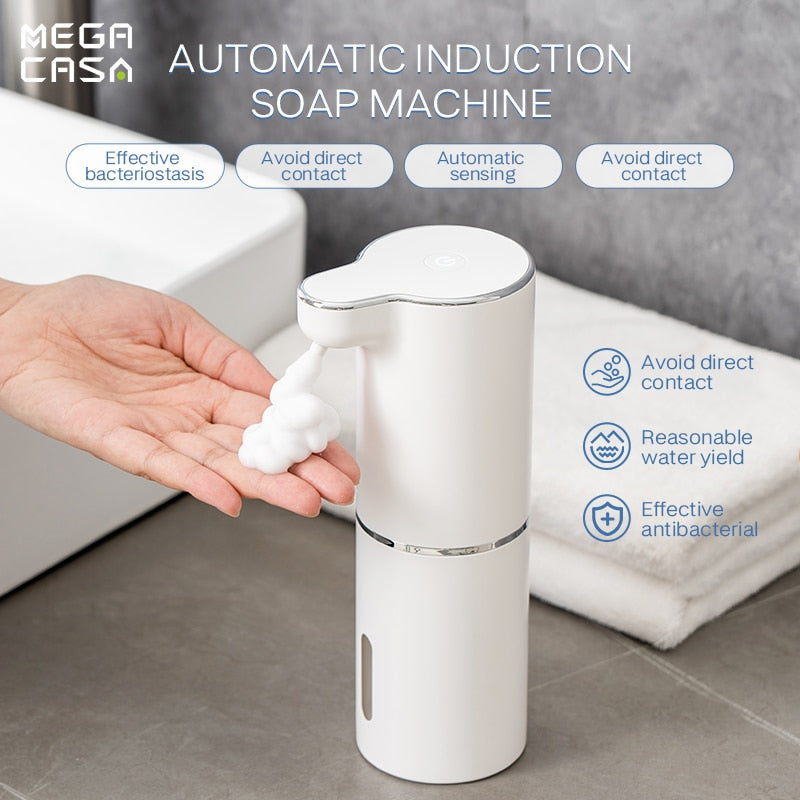 Automatic Foam Liquid Soap Dispensers with USB Charging