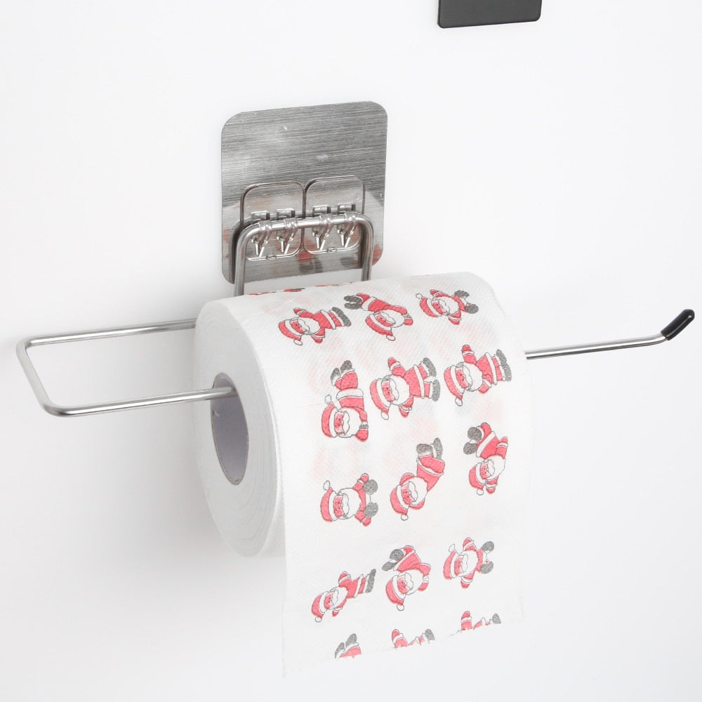 Toilet Paper Holder Bathroom Storage Paper Towel Holder Kitchen