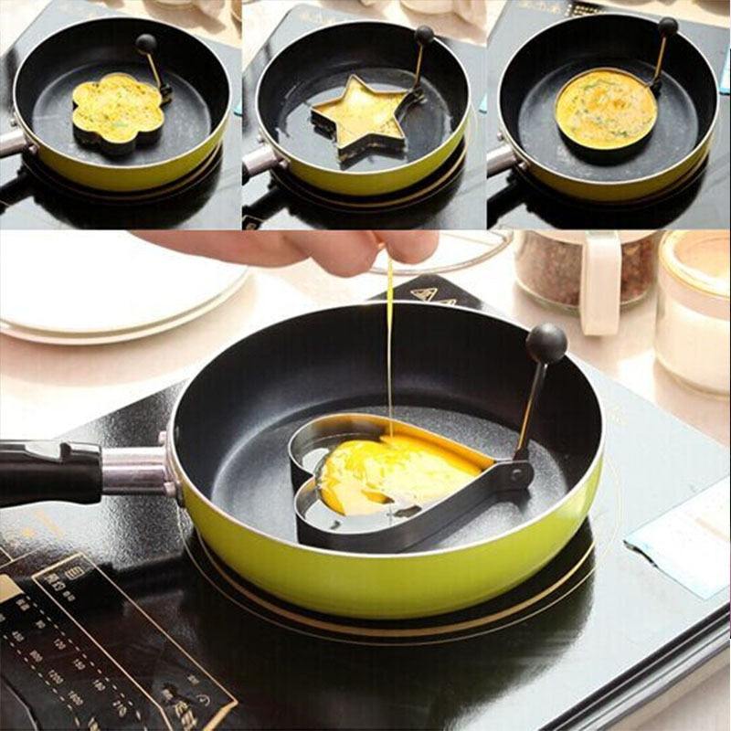 Stainless Steel Egg Frying Machine Heart-Shaped Egg