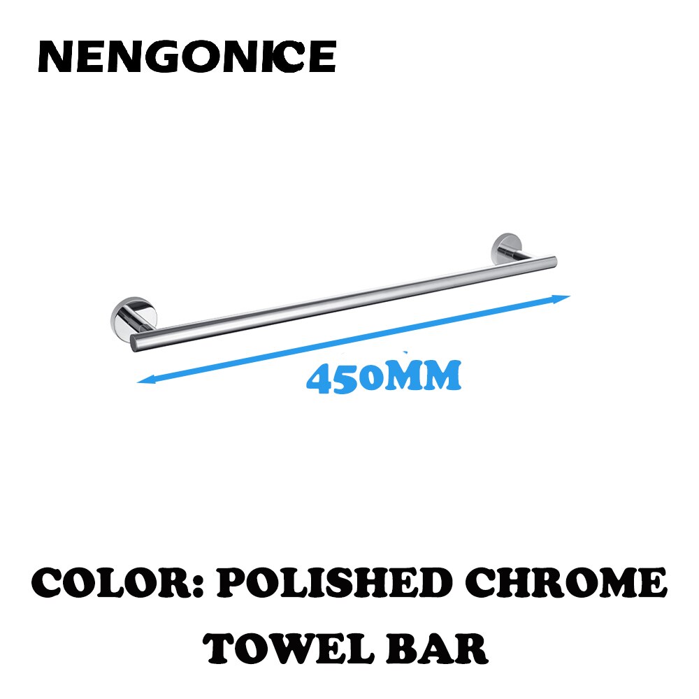 Stainless Steel Brushed Black Polished Towel Bathroom Accessories