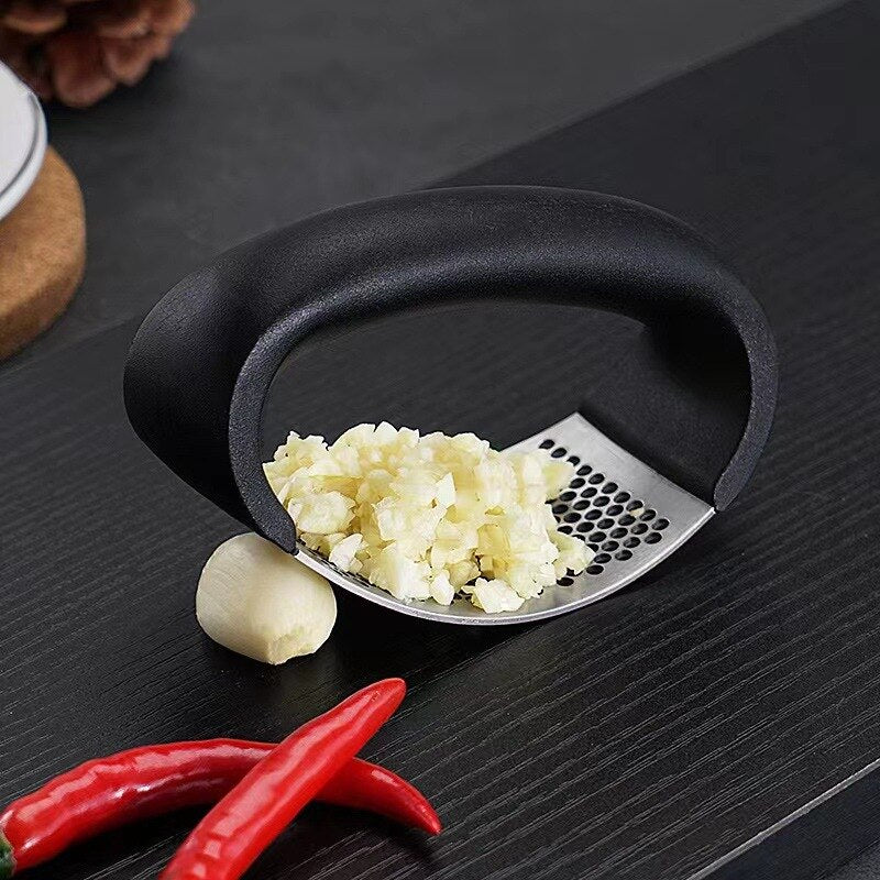 Stainless Steel Garlic Press Manual Garlic Mincer Chopping