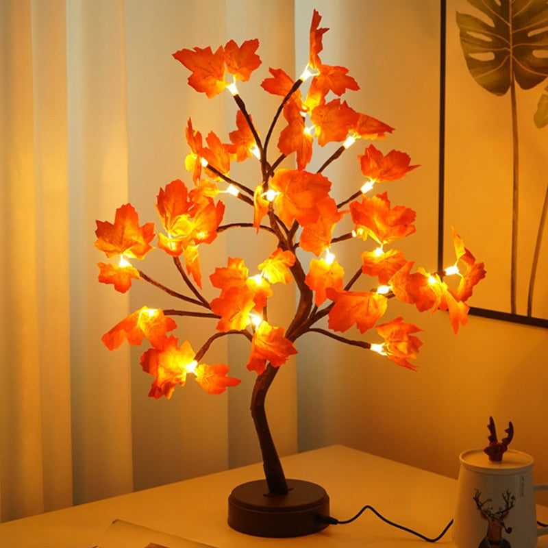 Tree Light, Easter Day Gift,DIY Artificial Tree Lamp for Bedroom