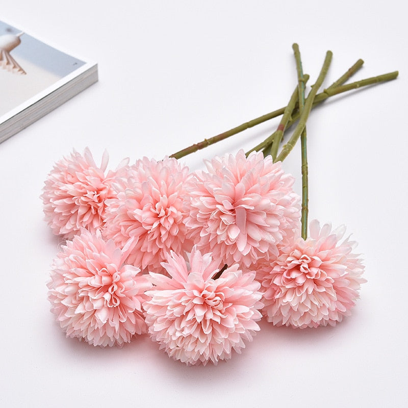 Dandelion Ball Chrysanthemum Artificial Flower