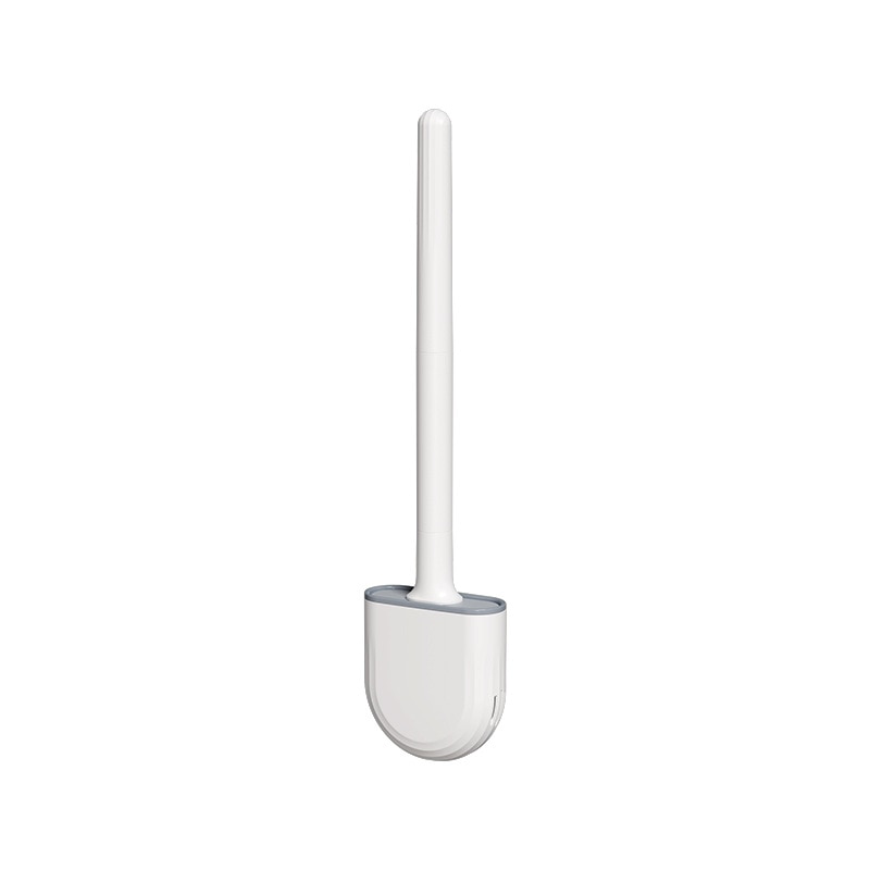 Silicone Toilet Brush with Wall-Mount