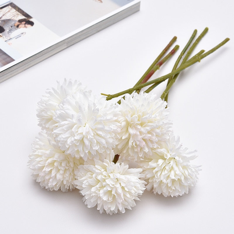 Dandelion Ball Chrysanthemum Artificial Flower