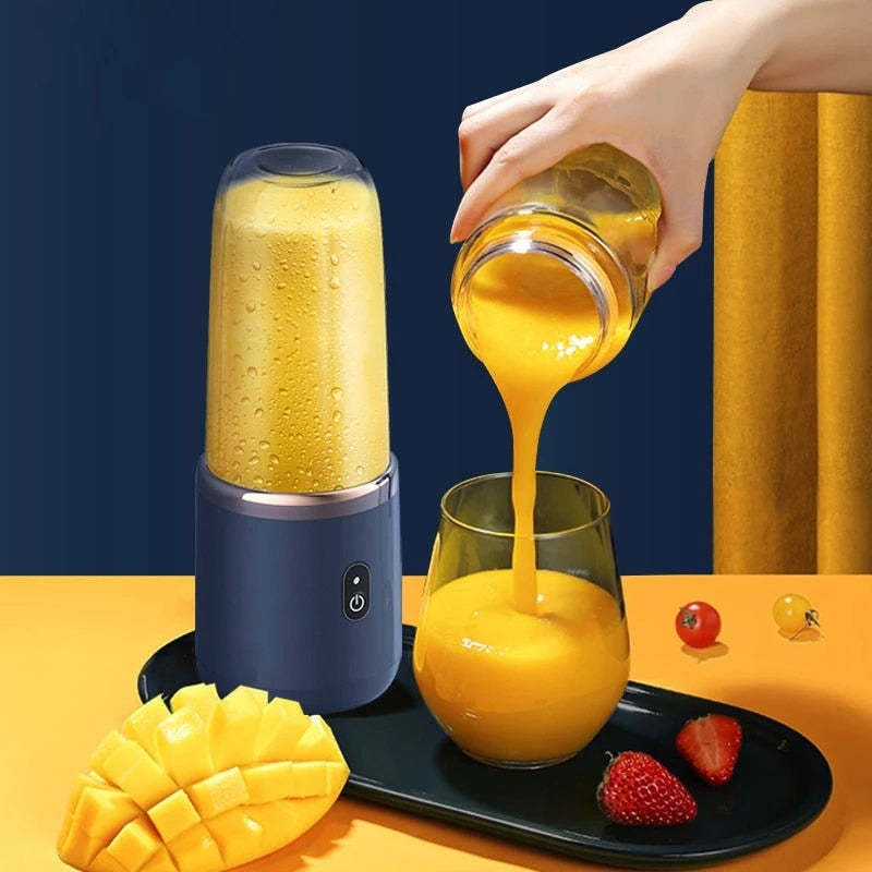 6 Bladed Portable Juicer and Smoothy Maker