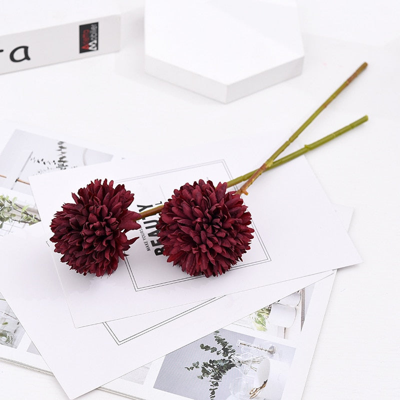 Dandelion Ball Chrysanthemum Artificial Flower