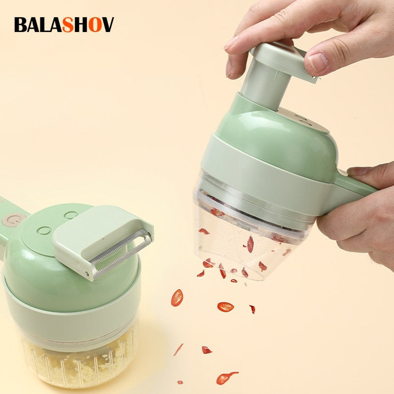 Multifunction Food Chopper Slicer Electric Vegetable Cutter