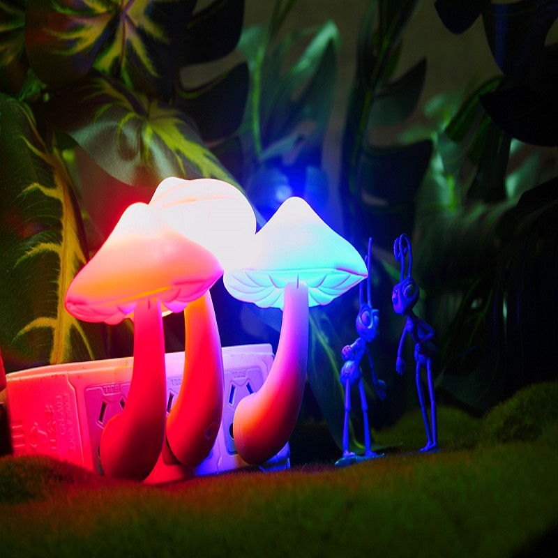 LED Mushroom shaped Automatic Night Light